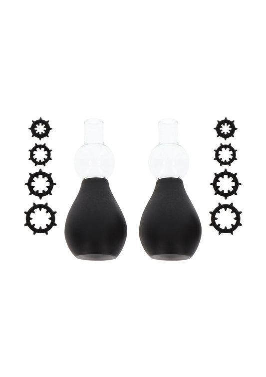 Bestel: Nipple Enlargers with 8 Rings - bij Happytoys: de erotische sex webshop | liever Happy dan Easy ⭐⭐⭐⭐⭐