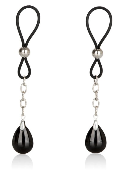Beste vandaag nog: Nonpierce Nipple Jewelry by CalExotics Nipple Play - bij Happytoys Sexshop: online sex shop for Feeling Happy & Easy 😊 - Default Title - 12950 - BLACK