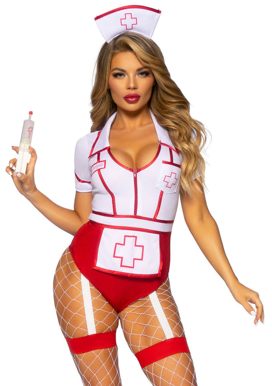 Nurse Feelgood Bodysuit by Leg Avenue