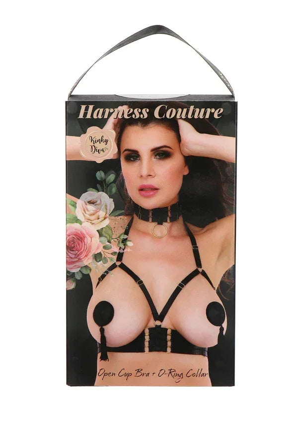 OpenCupBraPlusO-RingCollarbyKinkyDiva5 @ Happytoys Sexshop: online sex shop for Feeling Happy & Easy 😊 the erotic store owned by a woman