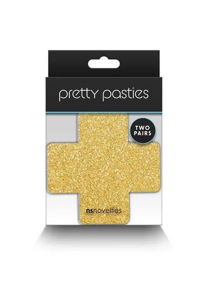PastiesGlitterCross2PairbyNSNovelties3 @ Happytoys Sexshop: online sex shop for Feeling Happy & Easy 😊 the erotic store owned by a woman