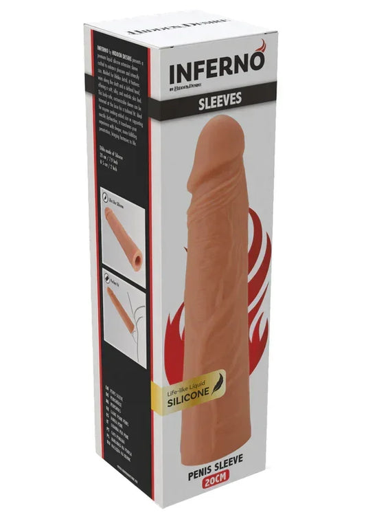 PenisSleeveLiquidSilicone20cmbyHiddenDesire2 @ Happytoys Sexshop: online sex shop for Feeling Happy & Easy 😊 the erotic store owned by a woman