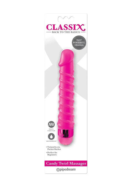 Pipedream-Classix-Candy-Twirl-Massager-Geribbelde-Vibrator-Happytoys-Sexshop-liever-Happy-dan-Easy-9739 @ Happytoys Sexshop: online sex shop for Feeling Happy & Easy 😊 the erotic store owned by a woman