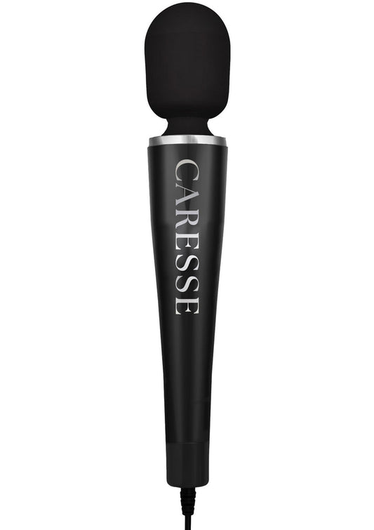 Bestel: Pro Wand Wired 220V Massager by Caresse - bij Happytoys.nl, happytoys.be, Happytoys.ae: erotische sex webshop | liever Happy dan Easy ⭐⭐⭐⭐⭐ - Zwart - 15012 - BLACK