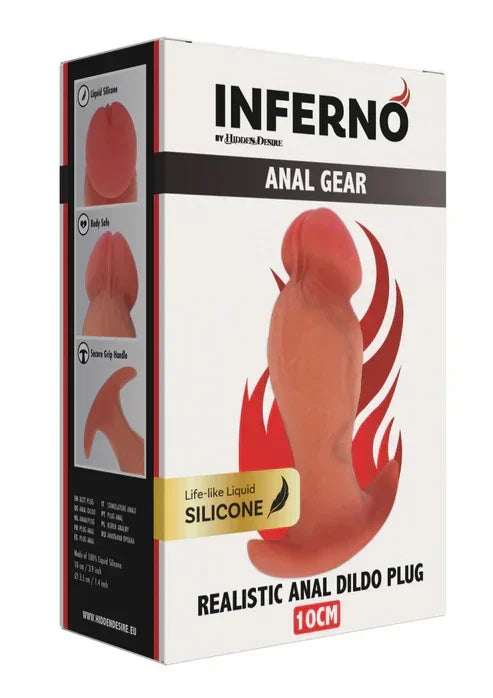 RealisticButtplugLiquidSilicone10cmbyHiddenDesire2 @ Happytoys Sexshop: online sex shop for Feeling Happy & Easy 😊 the erotic store owned by a woman