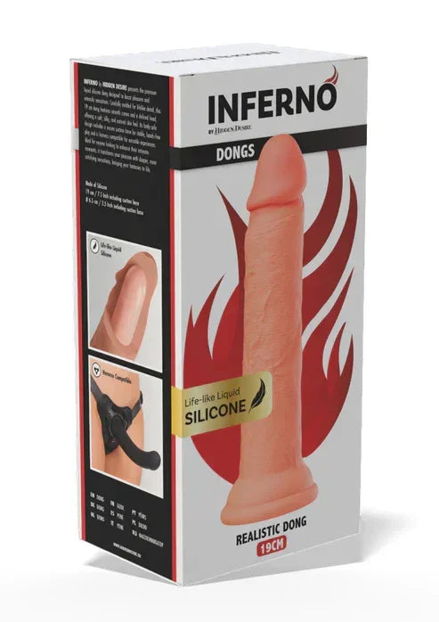 RealisticDongLiquidSilicone19cmbyHiddenDesire2 @ Happytoys Sexshop: online sex shop for Feeling Happy & Easy 😊 the erotic store owned by a woman