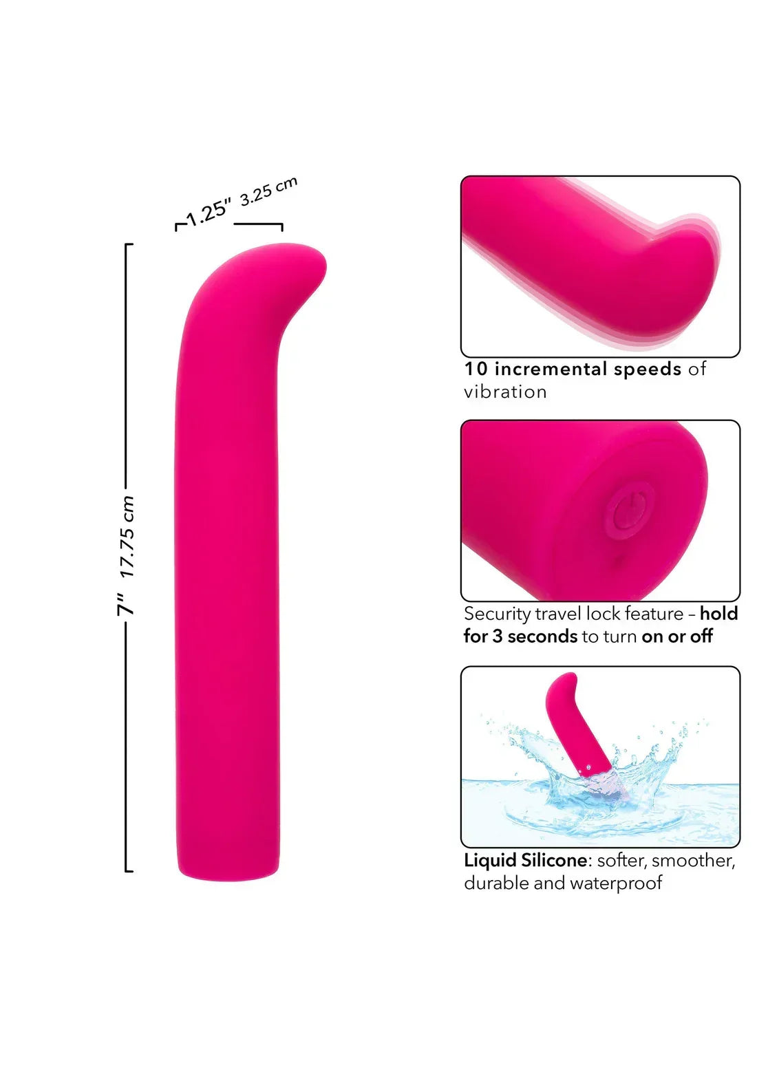 RechargeableChicStandardGbyCalExotics3 @ Happytoys Sexshop: online sex shop for Feeling Happy & Easy 😊 the erotic store owned by a woman