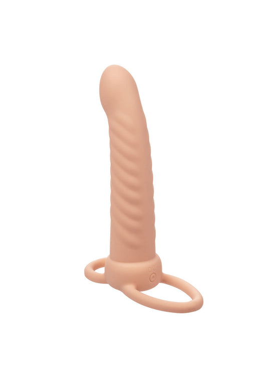 Ribbed Dual Penetrator by CalExotics Performance Maxx