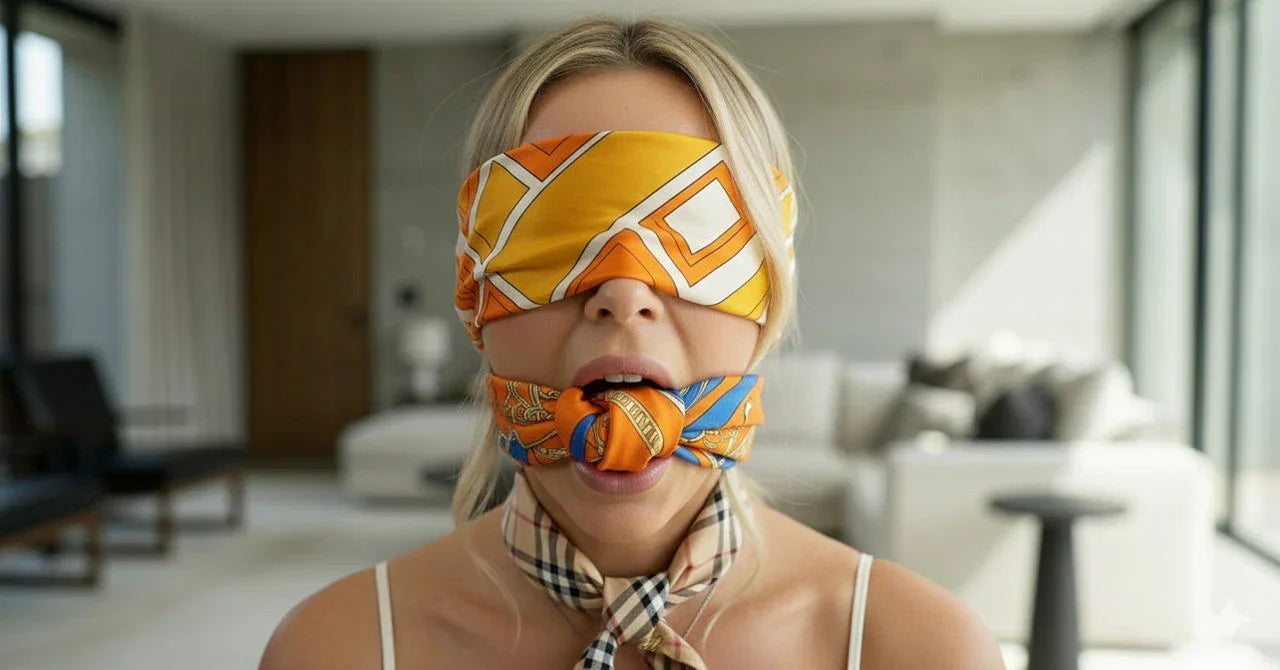 Scarf_Bondage_Happytoys @ Happytoys Sexshop: online sex shop for Feeling Happy & Easy 😊 the erotic store owned by a woman