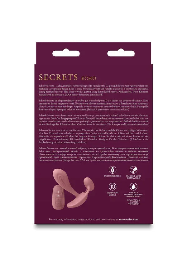 SecretsEchobyNSNovelties4 @ Happytoys Sexshop: online sex shop for Feeling Happy & Easy 😊 the erotic store owned by a woman