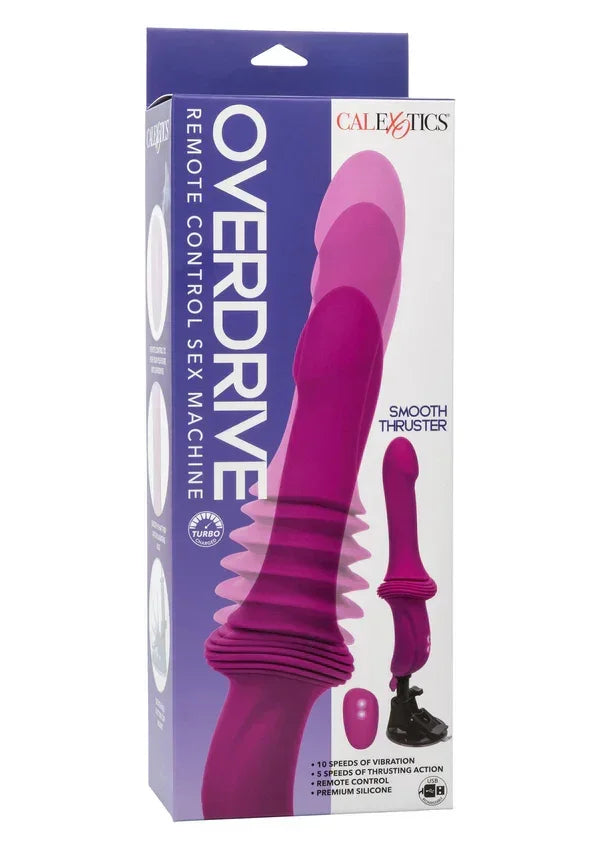 SexMachineRidgedThrusterPinkbyCalExotics2 @ Happytoys Sexshop: online sex shop for Feeling Happy & Easy 😊 the erotic store owned by a woman