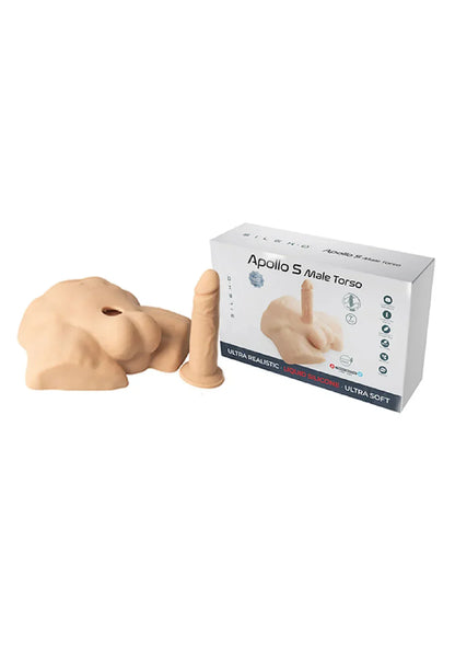 SiliconeDemiTorsoSmallbySilex-D2 @ Happytoys Sexshop: online sex shop for Feeling Happy & Easy 😊 the erotic store owned by a woman