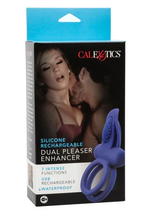 SiliconeRechargeableDualPleaserEnhancerbyCalExotics2 @ Happytoys Sexshop: online sex shop for Feeling Happy & Easy 😊 the erotic store owned by a woman