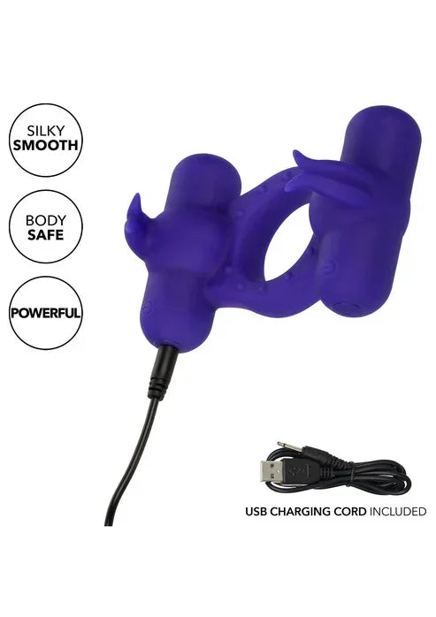 SiliconeRechargeableTripleOrgasmEnhancerbyCalExotics5 @ Happytoys Sexshop: online sex shop for Feeling Happy & Easy 😊 the erotic store owned by a woman