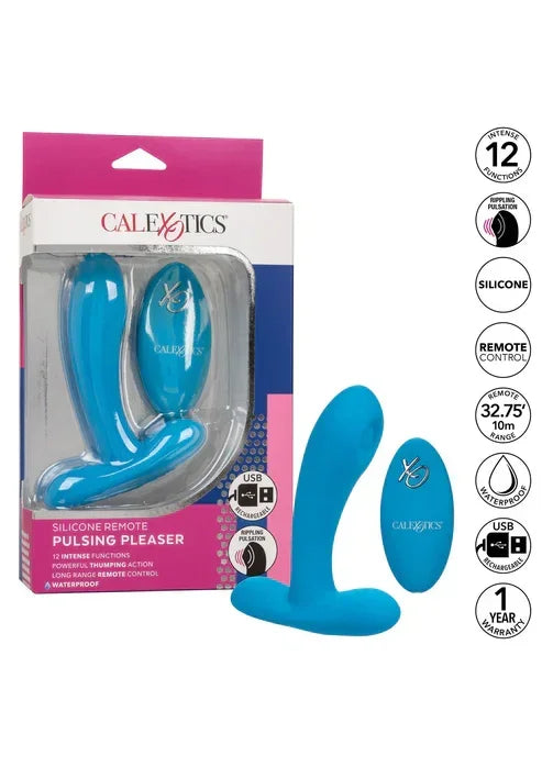 SiliconeRemotePulsPleaserbyCalExotics4 @ Happytoys Sexshop: online sex shop for Feeling Happy & Easy 😊 the erotic store owned by a woman