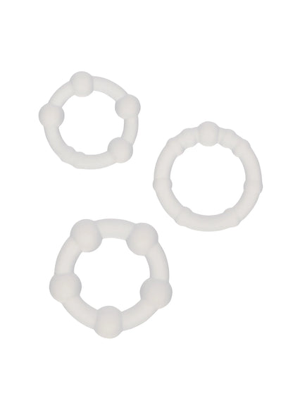 Bestel: Silicone Beaded Rings - bij Happytoys: de erotische sex webshop | liever Happy dan Easy ⭐⭐⭐⭐⭐ - Default Title - 16746 - CLEAR