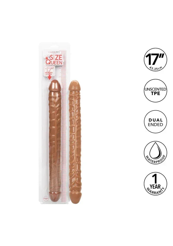 SizeQueenDoubleDong17inchbyCalExotics10 @ Happytoys Sexshop: online sex shop for Feeling Happy & Easy 😊 the erotic store owned by a woman
