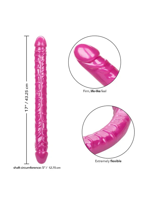 SizeQueenDoubleDong17inchbyCalExotics24 @ Happytoys Sexshop: online sex shop for Feeling Happy & Easy 😊 the erotic store owned by a woman