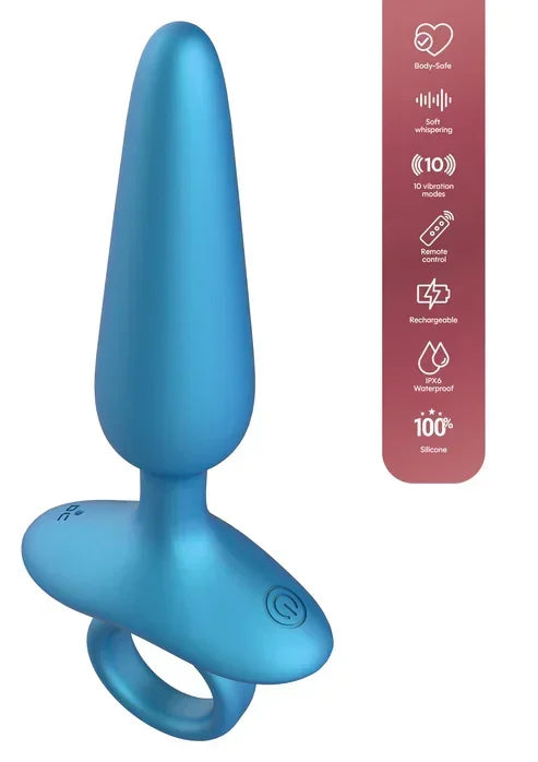 SlimAnalPlugVibrating_RemotebyPlayhouse8 @ Happytoys Sexshop: online sex shop for Feeling Happy & Easy 😊 the erotic store owned by a woman