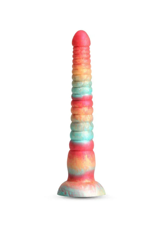 Stacked9inchDildoRedbyNSNovelties1 @ Happytoys Sexshop: online sex shop for Feeling Happy & Easy 😊 the erotic store owned by a woman