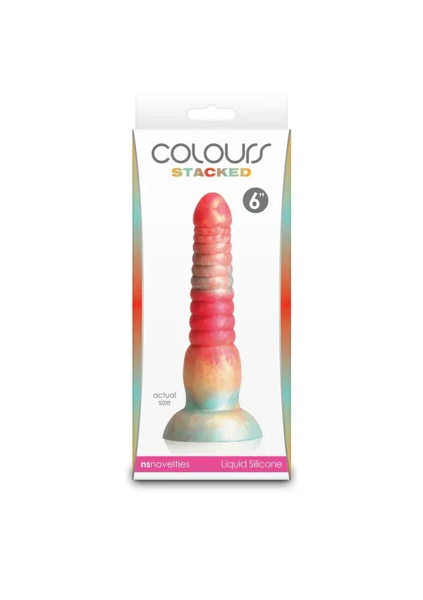 Stacked_6_inch_Dildo_by_NS_Novelties_5 @ Happytoys Sexshop: online sex shop for Feeling Happy & Easy 😊 the erotic store owned by a woman