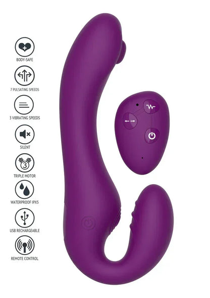 Strapless_Strap-On_Pulse_Vibrator_by_Xocoon_4 @ Happytoys Sexshop: online sex shop for Feeling Happy & Easy 😊 the erotic store owned by a woman