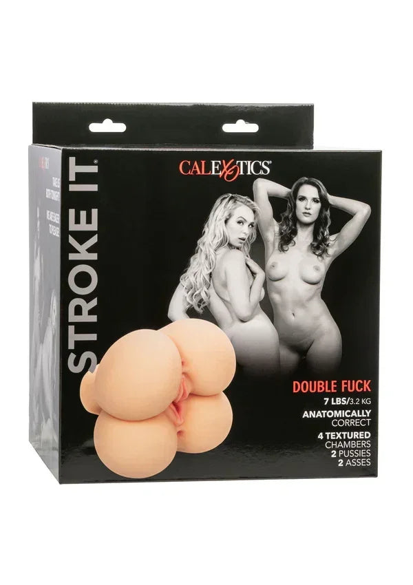 StrokeItDoubleFuckbyCalExotics2 @ Happytoys Sexshop: online sex shop for Feeling Happy & Easy 😊 the erotic store owned by a woman