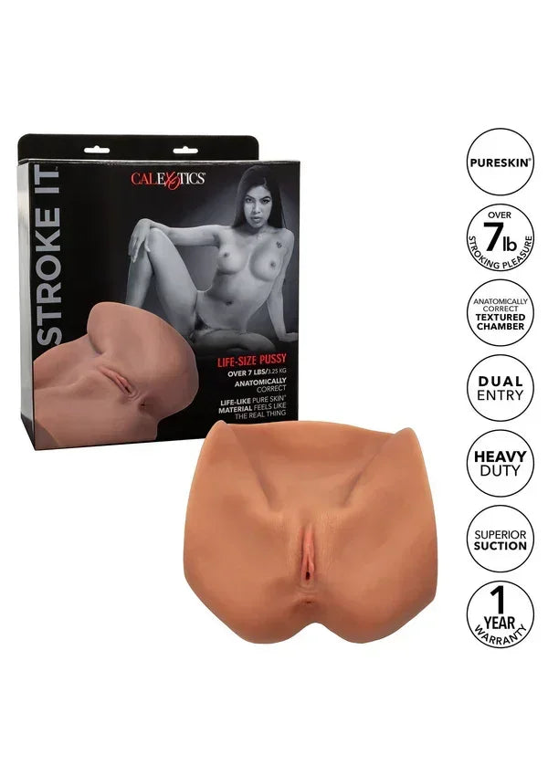 StrokeItLifesizePussybyCalExotics0 @ Happytoys Sexshop: online sex shop for Feeling Happy & Easy 😊 the erotic store owned by a woman