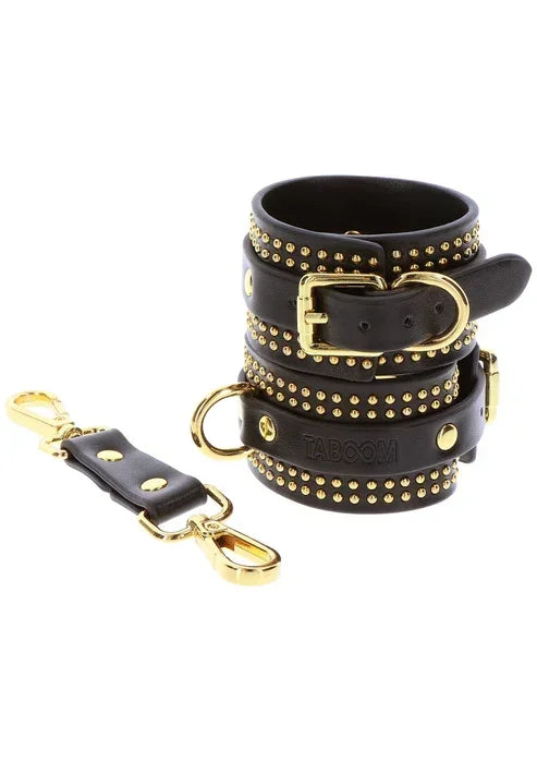 StuddedAnkleCuffsSetbyTaboom8 @ Happytoys Sexshop: online sex shop for Feeling Happy & Easy 😊 the erotic store owned by a woman