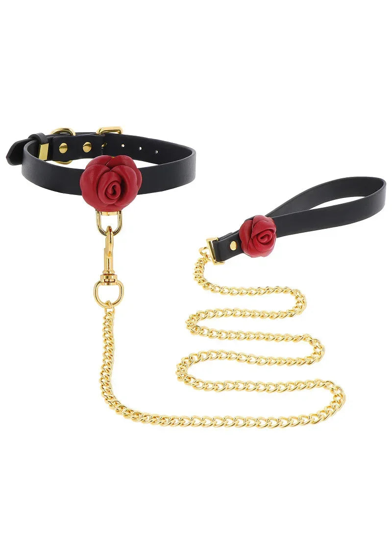 TaboomWildRosesCollar_Leash6 @ Happytoys Sexshop: online sex shop for Feeling Happy & Easy 😊 the erotic store owned by a woman