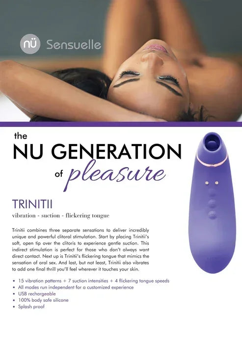 Trinitii3in1TonguebyNuSensuelle21 @ Happytoys Sexshop: online sex shop for Feeling Happy & Easy 😊 the erotic store owned by a woman