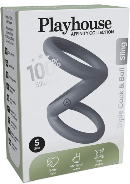 TripleCock_BallSlingSmallbyPlyhouseAffinity2 @ Happytoys Sexshop: online sex shop for Feeling Happy & Easy 😊 the erotic store owned by a woman