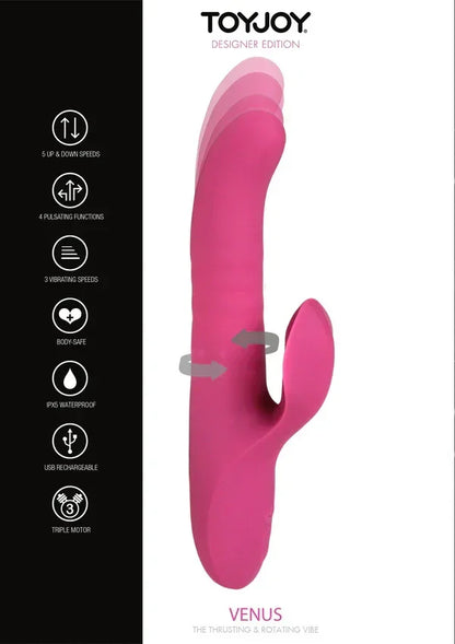 VenusThrusting-RotatingVibebyToyJoy9 @ Happytoys Sexshop: online sex shop for Feeling Happy & Easy 😊 the erotic store owned by a woman