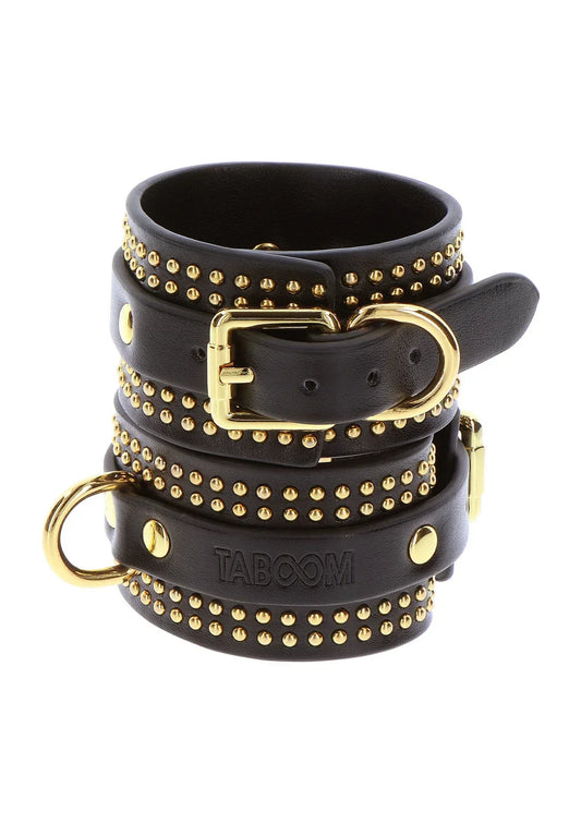 VogueStuddedWristCuffsSetbyTaboom3 @ Happytoys Sexshop: online sex shop for Feeling Happy & Easy 😊 the erotic store owned by a woman