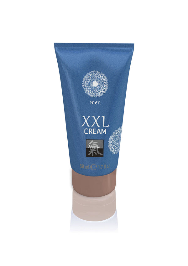Bestel: XXL Cream For Men 50 ml by Hot Shiatsu - bij Happytoys.nl, happytoys.be, Happytoys.ae: erotische sex webshop | liever Happy dan Easy ⭐⭐⭐⭐⭐