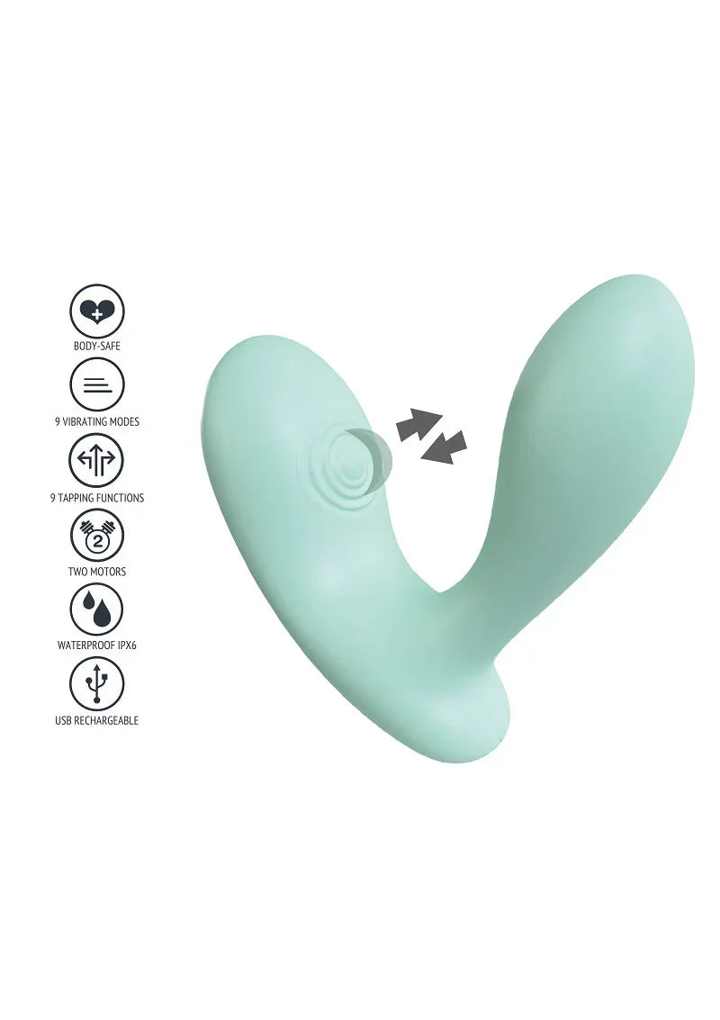 XocoonDuoVibeIITappingVibrator8 @ Happytoys Sexshop: online sex shop for Feeling Happy & Easy 😊 the erotic store owned by a woman