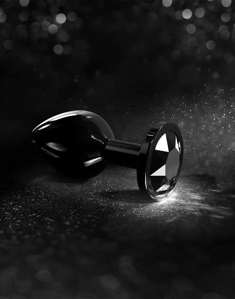 dorcel-diamond-plug-size-s-butt-plug-black_02 @ Happytoys Sexshop: online sex shop for Feeling Happy & Easy 😊 the erotic store owned by a woman