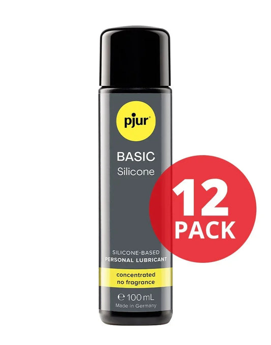 pjur-basic-silicone-based-lubricant-100-ml-12-pieces_01_c7a51a06-d29f-4bee-a2b4-4c3fde95060c @ Happytoys Sexshop: online sex shop for Feeling Happy & Easy 😊 the erotic store owned by a woman