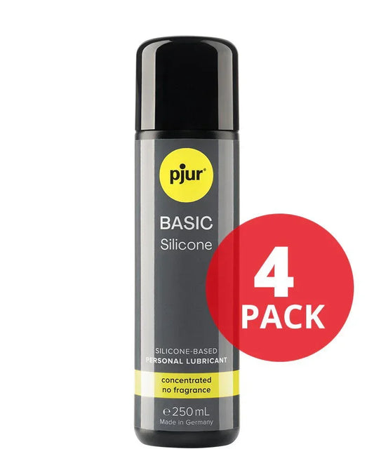 pjur-basic-silicone-based-lubricant-250-ml-4-pieces_01_b4c84151-dddb-4a28-86a7-bc58ad9b5a18 @ Happytoys Sexshop: online sex shop for Feeling Happy & Easy 😊 the erotic store owned by a woman