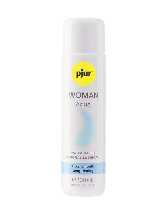 pjur-woman-aqua-water-based-lubricant-100-ml_01_bc84f12d-5a15-406f-afe7-fdc6b4c8eb21 @ Happytoys Sexshop: online sex shop for Feeling Happy & Easy 😊 the erotic store owned by a woman